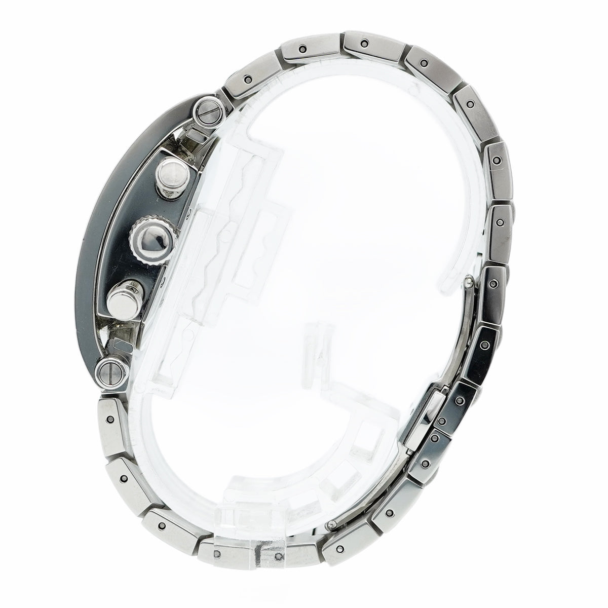 【5wwm0298】ブルガリ アショーマ AA44SCH グレー文字盤【中古】腕時計 メンズ