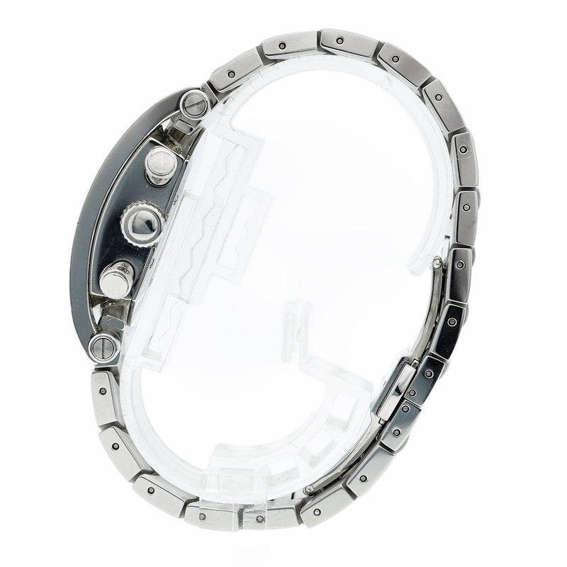 【5wwm0298】ブルガリ アショーマ AA44SCH グレー文字盤【中古】腕時計 メンズ