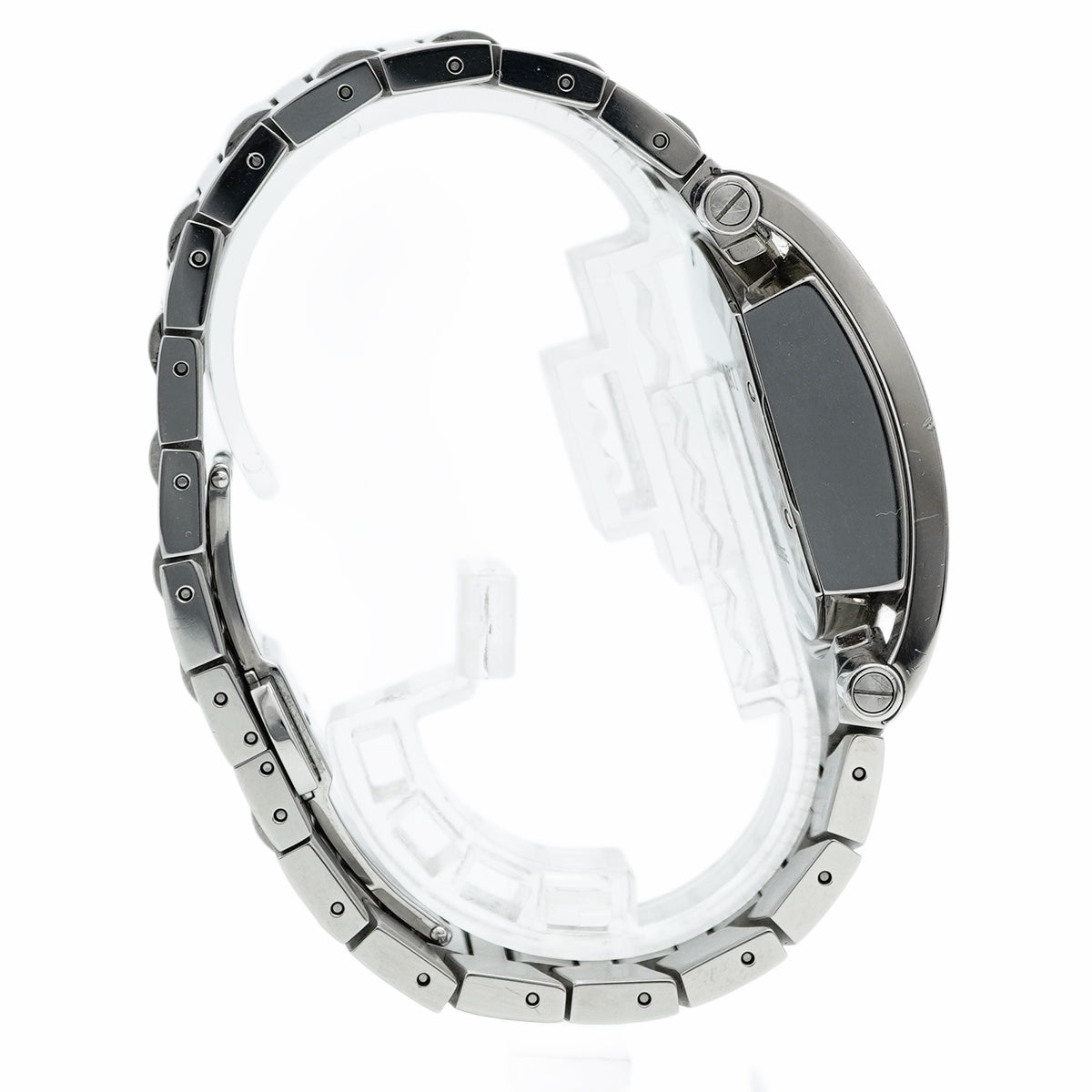 【5wwm0298】ブルガリ アショーマ AA44SCH グレー文字盤【中古】腕時計 メンズ