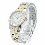 【5wwm0302】エルメス キャリック CA1.220 白文字盤【中古】腕時計 レディース