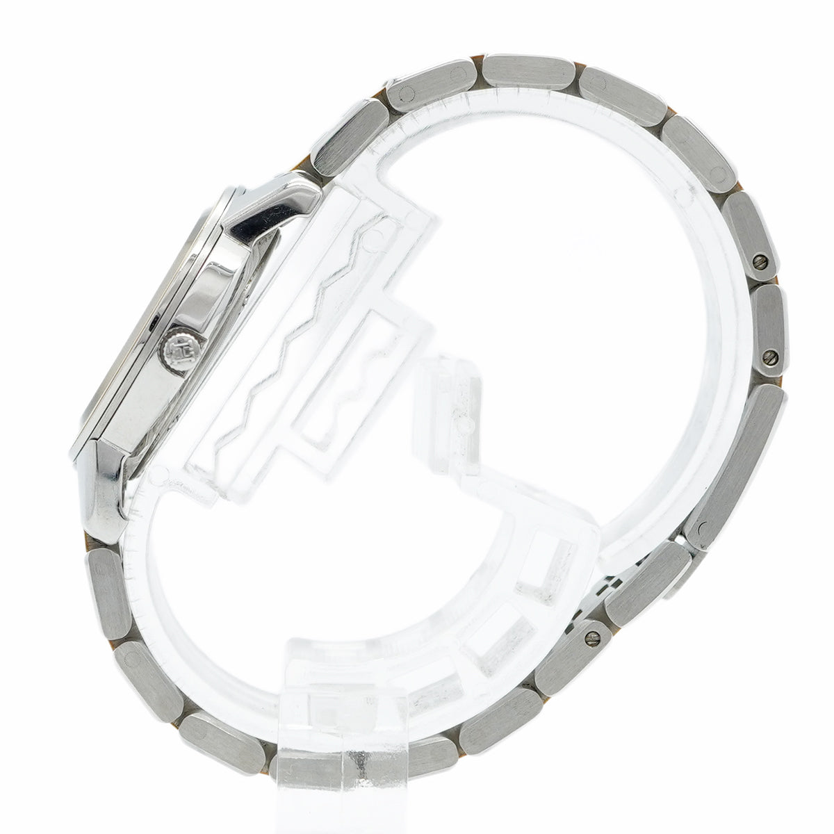 【5wwm0302】エルメス キャリック CA1.220 白文字盤【中古】腕時計 レディース