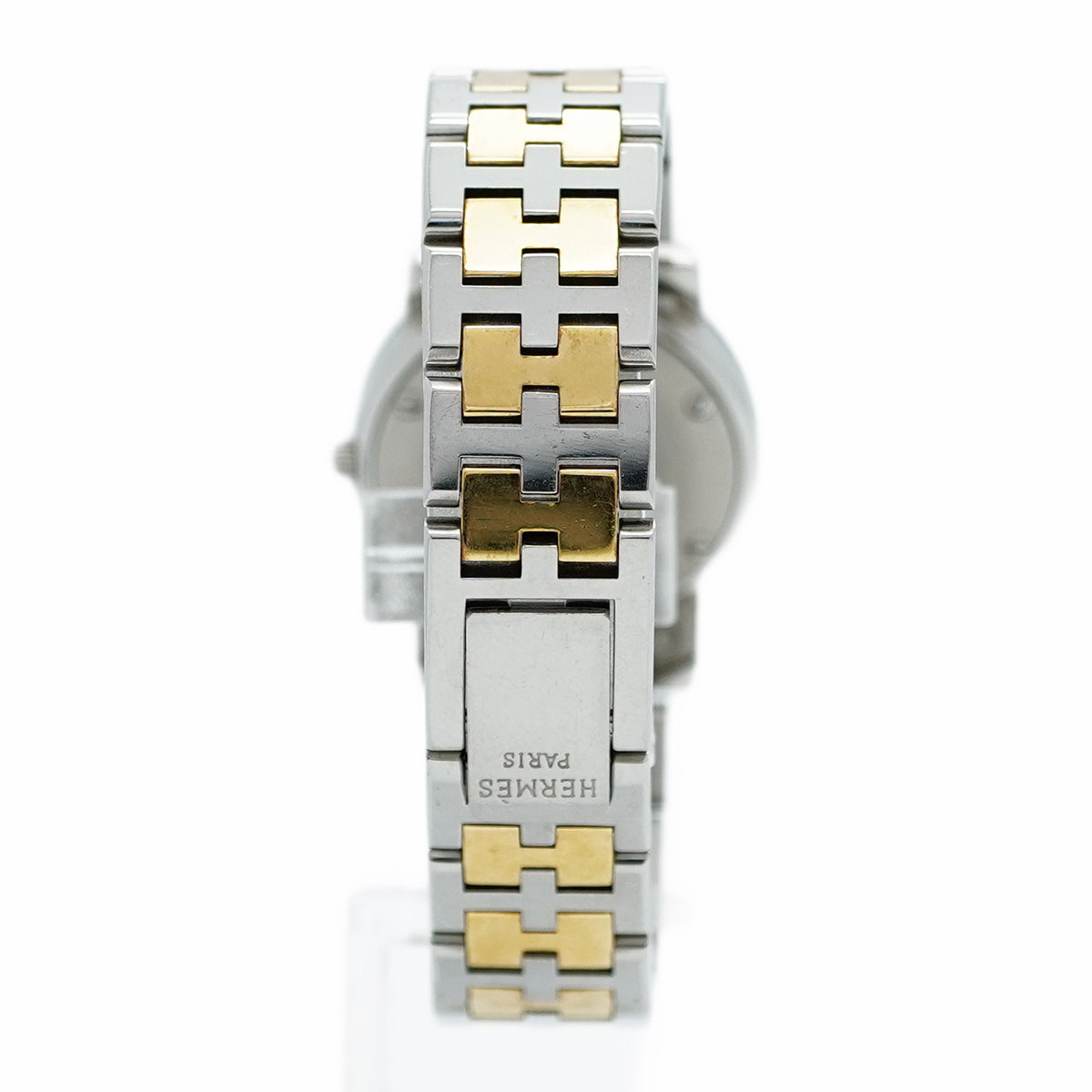 【5wwm0302】エルメス キャリック CA1.220 白文字盤【中古】腕時計 レディース