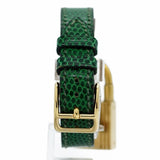 【5wwm0303】エルメス ケリーウォッチ KE1.210 グリーン文字盤【中古】腕時計 レディース