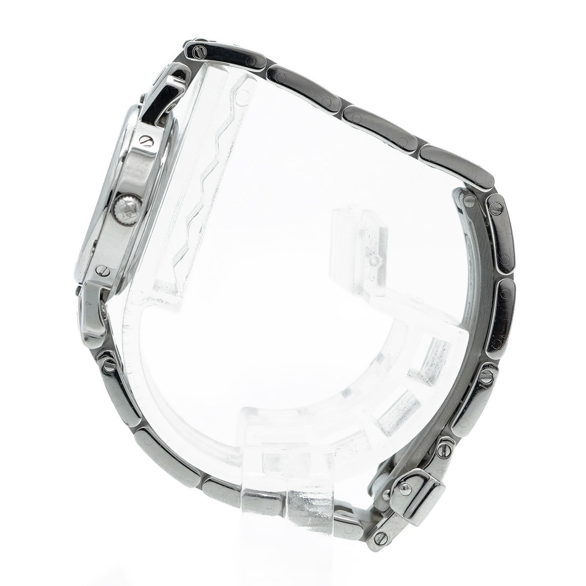 【5wwm0307】エルメス クリッパー CL4.210 オレンジ文字盤【中古】腕時計 レディース