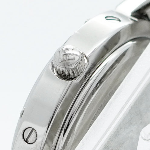 【5wwm0307】エルメス クリッパー CL4.210 オレンジ文字盤【中古】腕時計 レディース