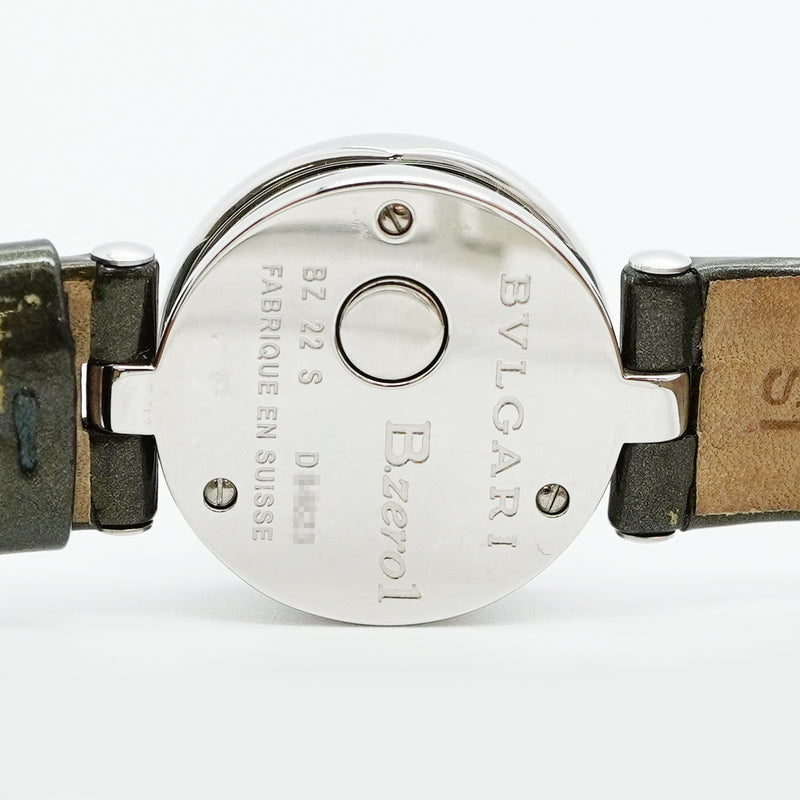 【5wwm0319】ブルガリ B-ZERO1 BZ22S 黒文字盤【中古】腕時計 レディース