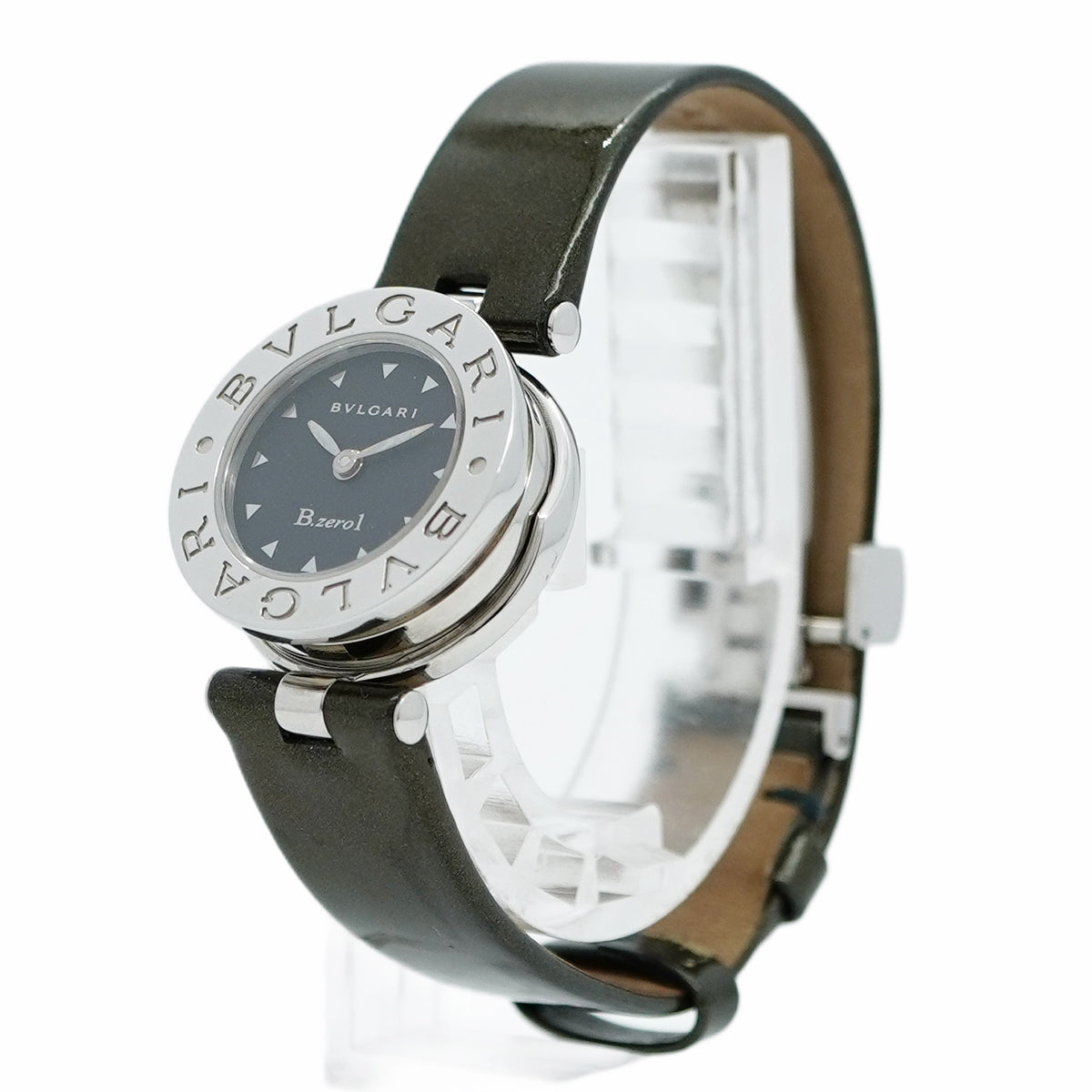 【5wwm0319】ブルガリ B-ZERO1 BZ22S 黒文字盤【中古】腕時計 レディース