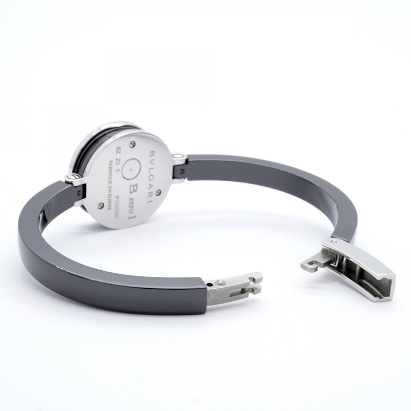 【5wwm0338】ブルガリ B-ZERO1 BZ23S 黒文字盤【中古】腕時計 レディース