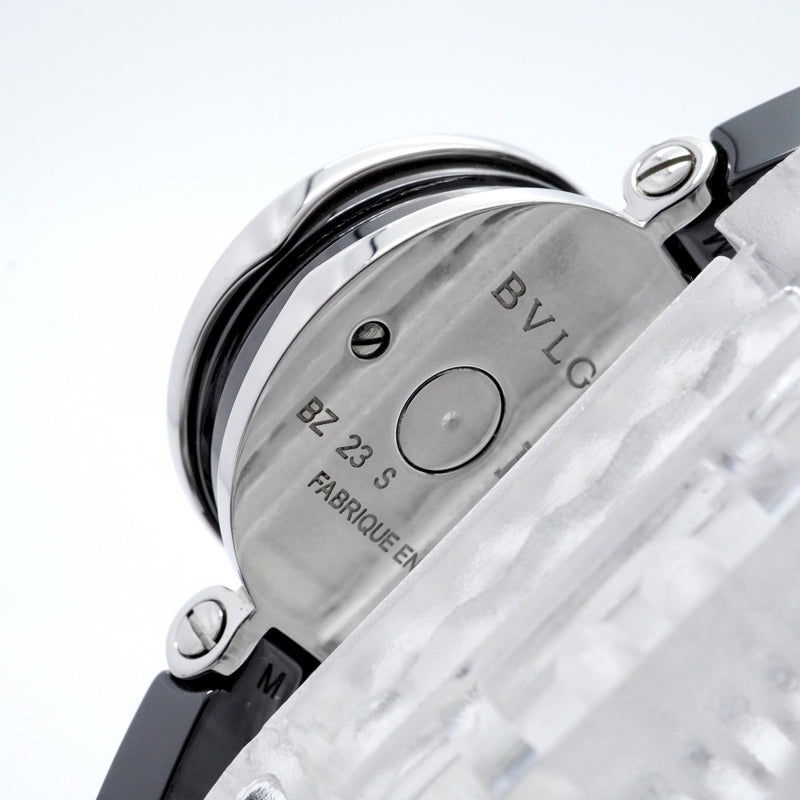 【5wwm0338】ブルガリ B-ZERO1 BZ23S 黒文字盤【中古】腕時計 レディース