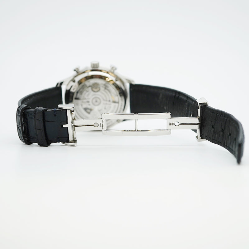 【5wwm0348】IWC アイダブリューシー シャフハウゼン ポルトギーゼ クロノグラフ IW371605 シルバー文字盤【中古】腕時計 メンズ