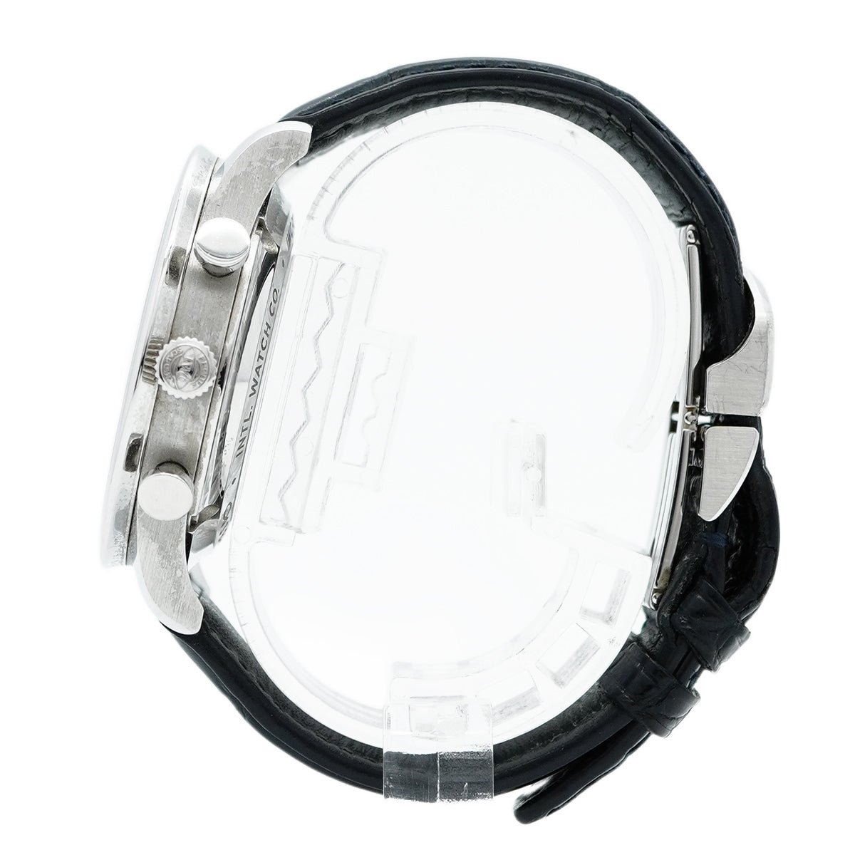 【5wwm0348】IWC アイダブリューシー シャフハウゼン ポルトギーゼ クロノグラフ IW371605 シルバー文字盤【中古】腕時計 メンズ