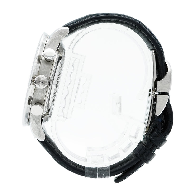 【5wwm0348】IWC アイダブリューシー シャフハウゼン ポルトギーゼ クロノグラフ IW371605 シルバー文字盤【中古】腕時計 メンズ