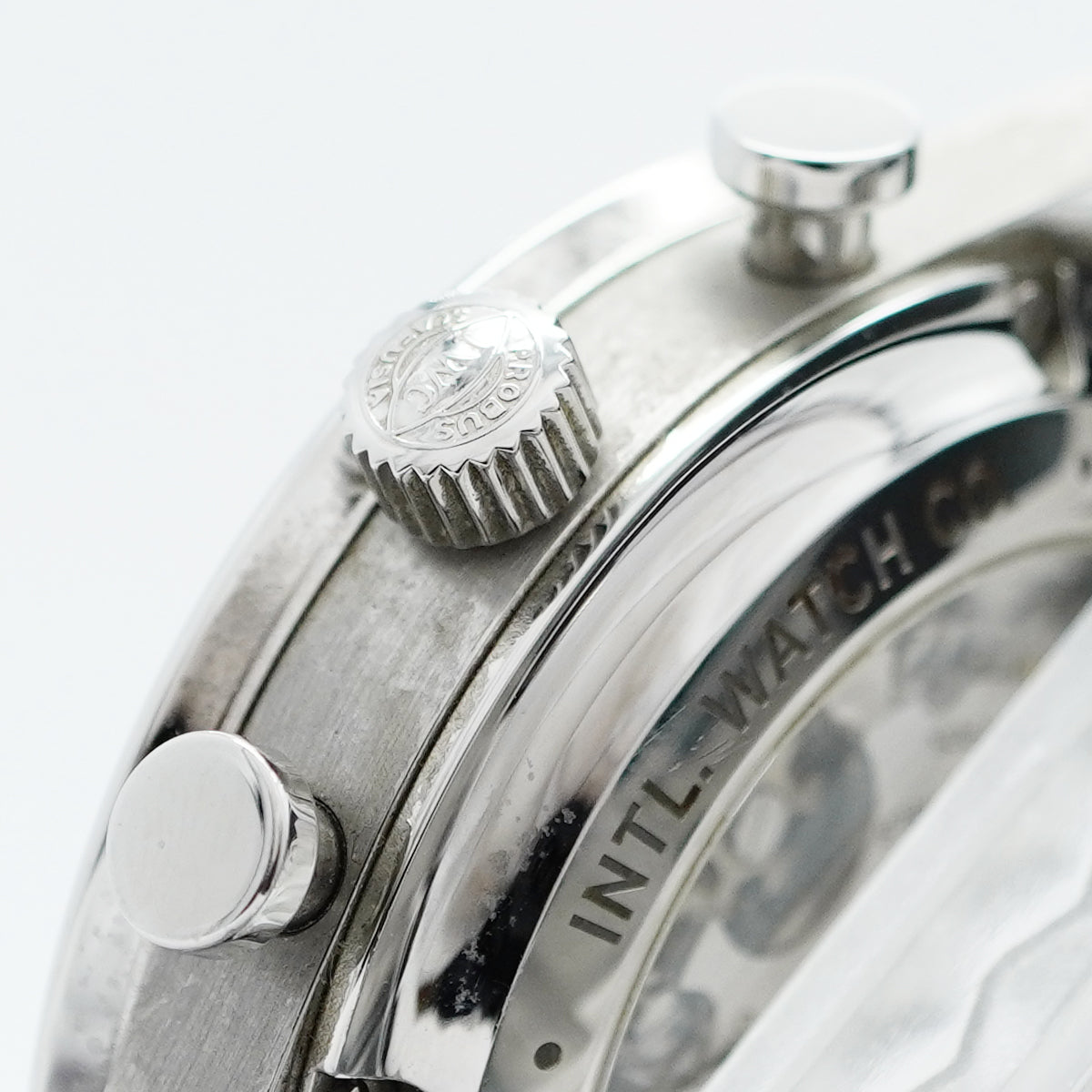 【5wwm0348】IWC アイダブリューシー シャフハウゼン ポルトギーゼ クロノグラフ IW371605 シルバー文字盤【中古】腕時計 メンズ