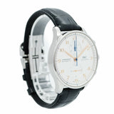 【5wwm0354】IWC アイダブリューシー シャフハウゼン ポルトギーゼ IW371604 シルバー文字盤【中古】腕時計 メンズ