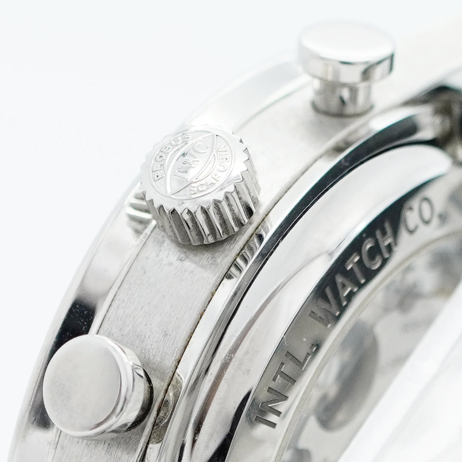 【5wwm0354】IWC アイダブリューシー シャフハウゼン ポルトギーゼ IW371604 シルバー文字盤【中古】腕時計 メンズ