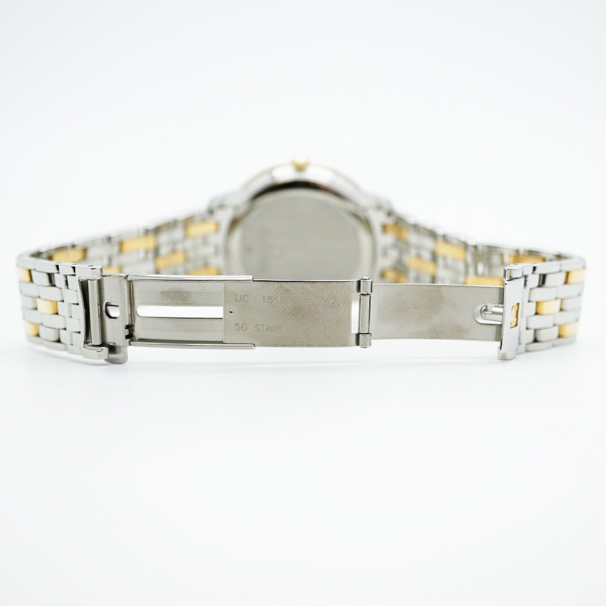 【5wwm0356】オメガ デ・ヴィル 424.20.37.20.02.001 シルバー文字盤【中古】腕時計 メンズ