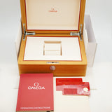 【5wwm0356】オメガ デ・ヴィル 424.20.37.20.02.001 シルバー文字盤【中古】腕時計 メンズ