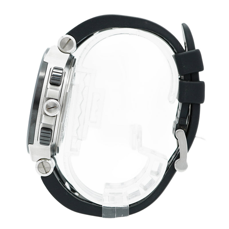 【5wwo0008】ブルガリ ディアゴノ クロノグラフ DG42SCCH 黒文字盤【中古】腕時計 メンズ