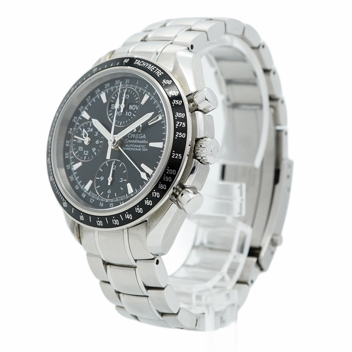 【5wwo0015】オメガ スピードマスター 3220.50 黒文字盤【中古】腕時計 メンズ