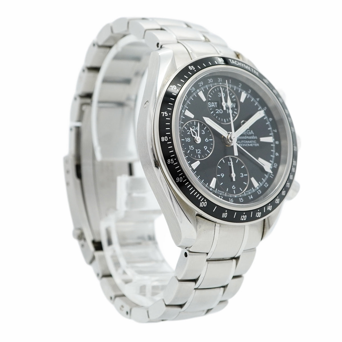 【5wwo0015】オメガ スピードマスター 3220.50 黒文字盤【中古】腕時計 メンズ