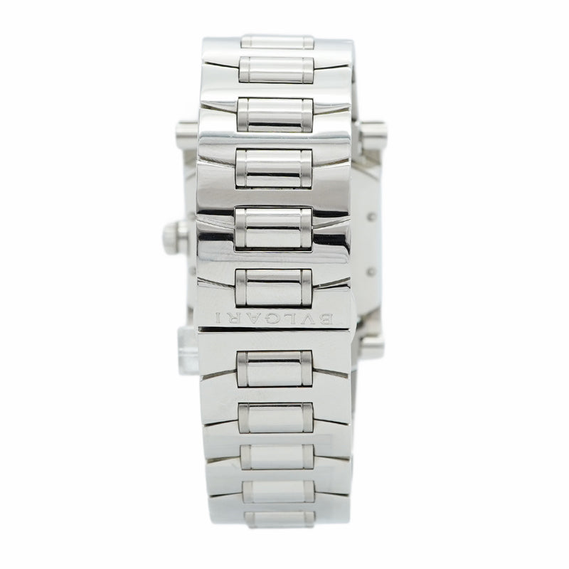 【5wwo0026】ブルガリ アショーマ AA44S グレー文字盤【中古】腕時計 メンズ