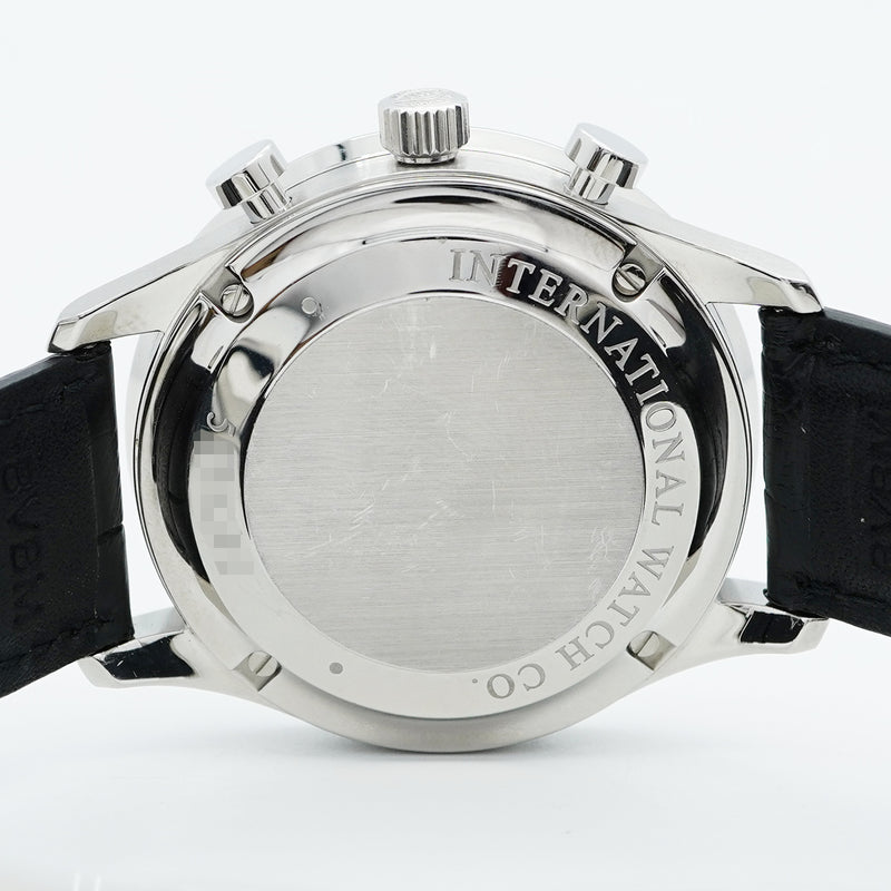 【5wwo0040】IWC アイダブリューシー シャフハウゼン ポルトギーゼ IW371401 シルバー文字盤【中古】腕時計 メンズ