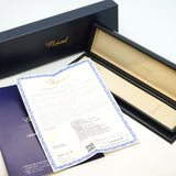 【5wwo0047】ショパール ハッピースポーツ 278573-3010 青文字盤【中古】腕時計 レディース