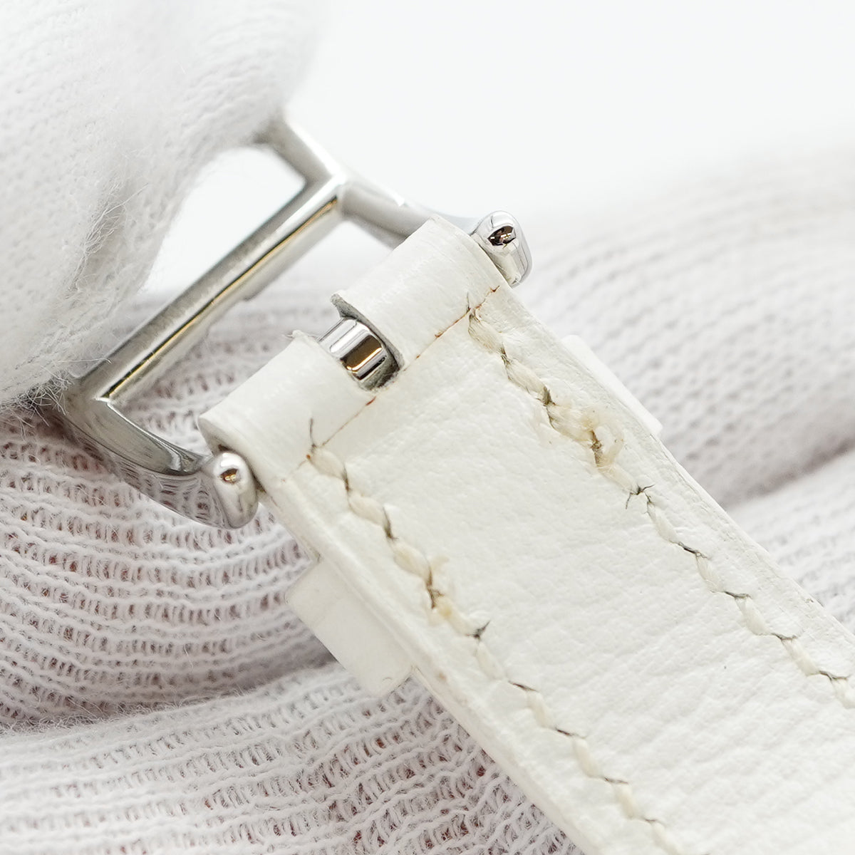 【5wwo0052】エルメス ケープコッド CC1.210 白文字盤【中古】腕時計 レディース