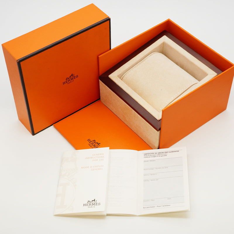 【5wwo0052】エルメス ケープコッド CC1.210 白文字盤【中古】腕時計 レディース