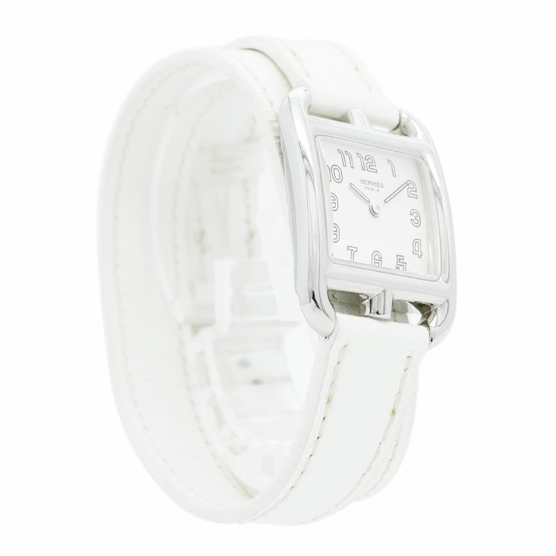 【5wwo0052】エルメス ケープコッド CC1.210 白文字盤【中古】腕時計 レディース