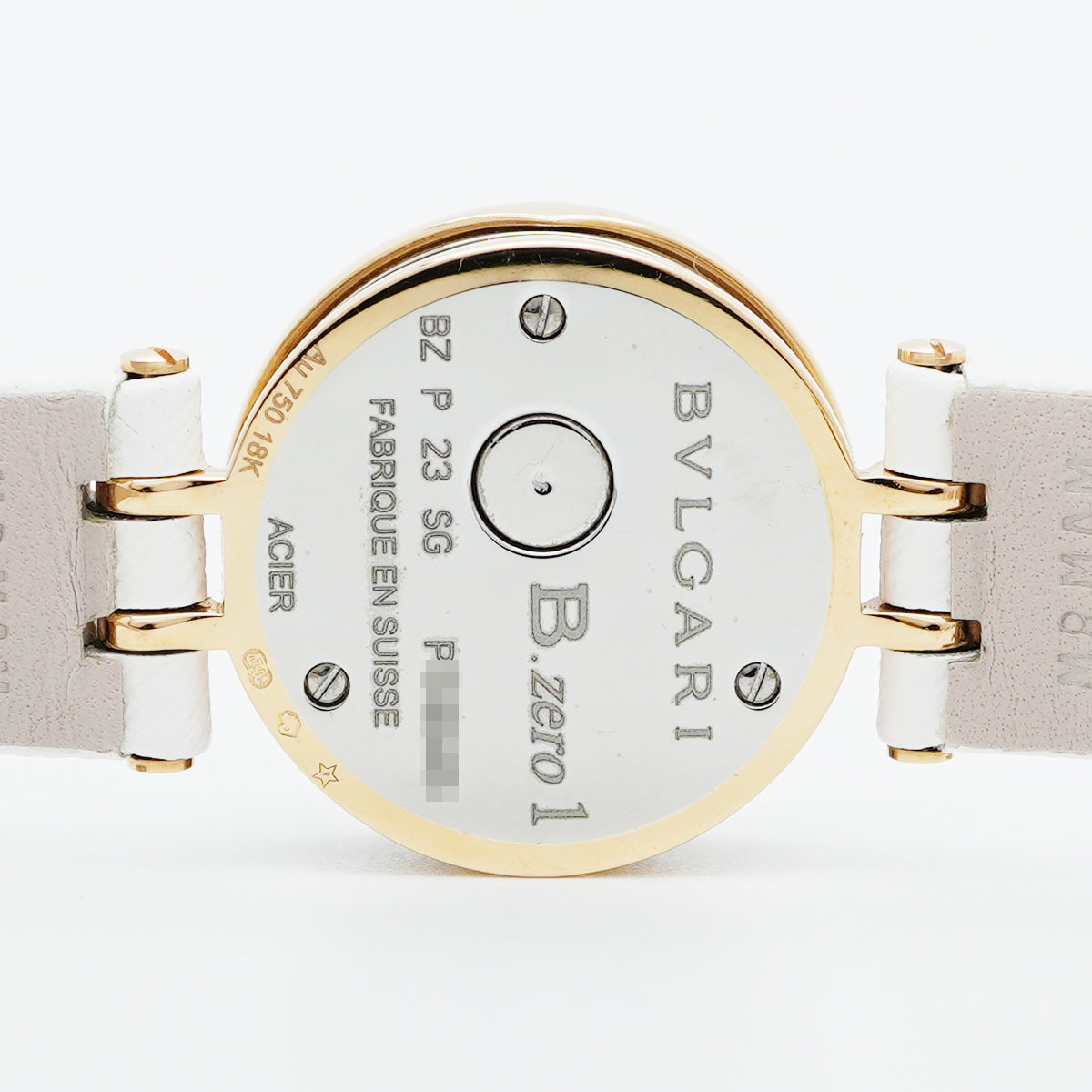 【5wwo0059】ブルガリ ビーゼロワン BZP23SG 白文字盤【中古】腕時計 レディース