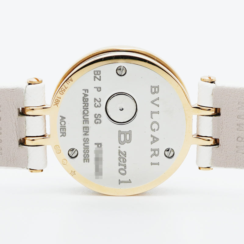 【5wwo0059】ブルガリ ビーゼロワン BZP23SG 白文字盤【中古】腕時計 レディース