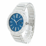 【5wwo0073】ブルガリ ブルガリブルガリ BB41S 青文字盤【中古】腕時計 メンズ