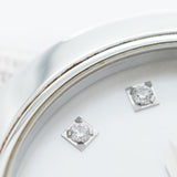 【5wwo0077】ブルガリ ルチェア LU36WSSD/11 白文字盤【中古】腕時計 レディース