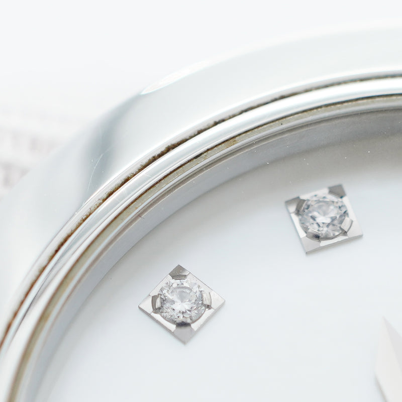 【5wwo0077】ブルガリ ルチェア LU36WSSD/11 白文字盤【中古】腕時計 レディース