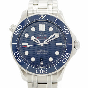 ★SALE【5wwo0249】オメガ シーマスター 210.30.42.20.03.001 青文字盤【中古】腕時計 メンズ