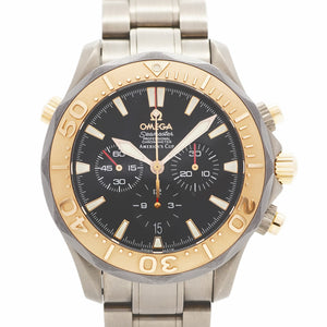 【5wwo0315】オメガ シーマスター 2294.50 黒文字盤【中古】腕時計 メンズ