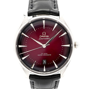 【5wwo0417】オメガ シーマスター ブティックエディション 511.13.40.20.11.002 赤文字盤【中古】腕時計 メンズ