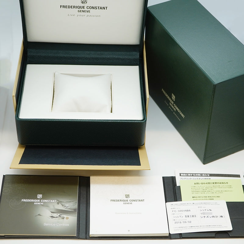 5wwp0207】フレデリックコンスタント ムーンタイマー ハートビート FC