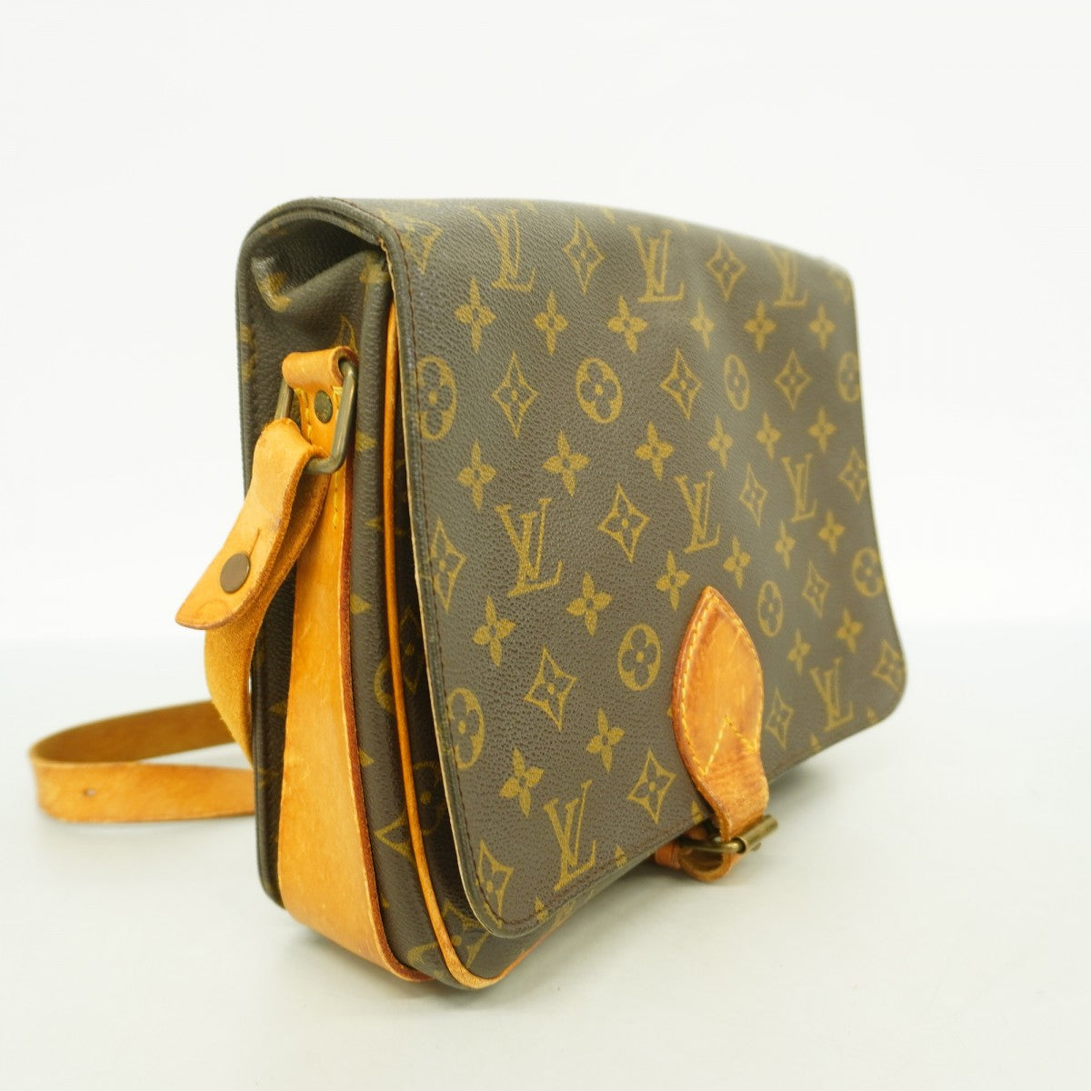 6aa0134】ルイヴィトン ショルダーバッグ モノグラム カルトシエールGM