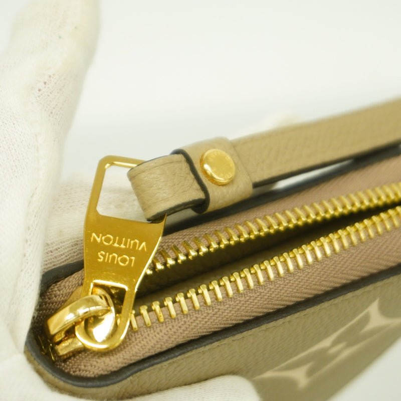 6aa0135】ルイヴィトン 長財布 モノグラム・アンプラント バイカラー