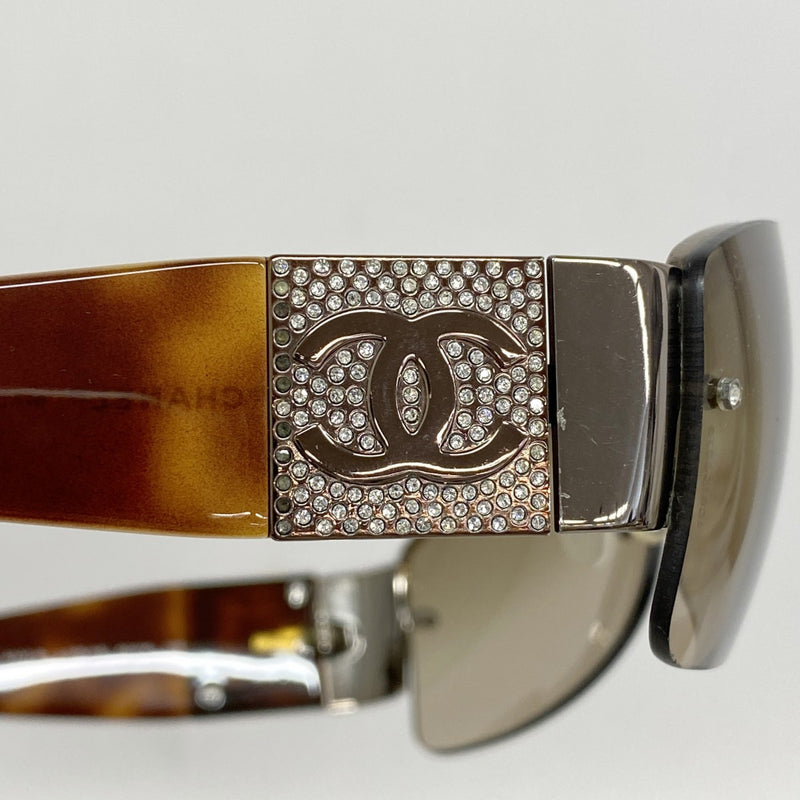 ★SALE【5oe4909】シャネル サングラス 4117-B プラスチック ブラック シルバー金具【中古】レディース 6aa0142】シャネル サングラス 4117-B プラスチック ブラウン シルバー