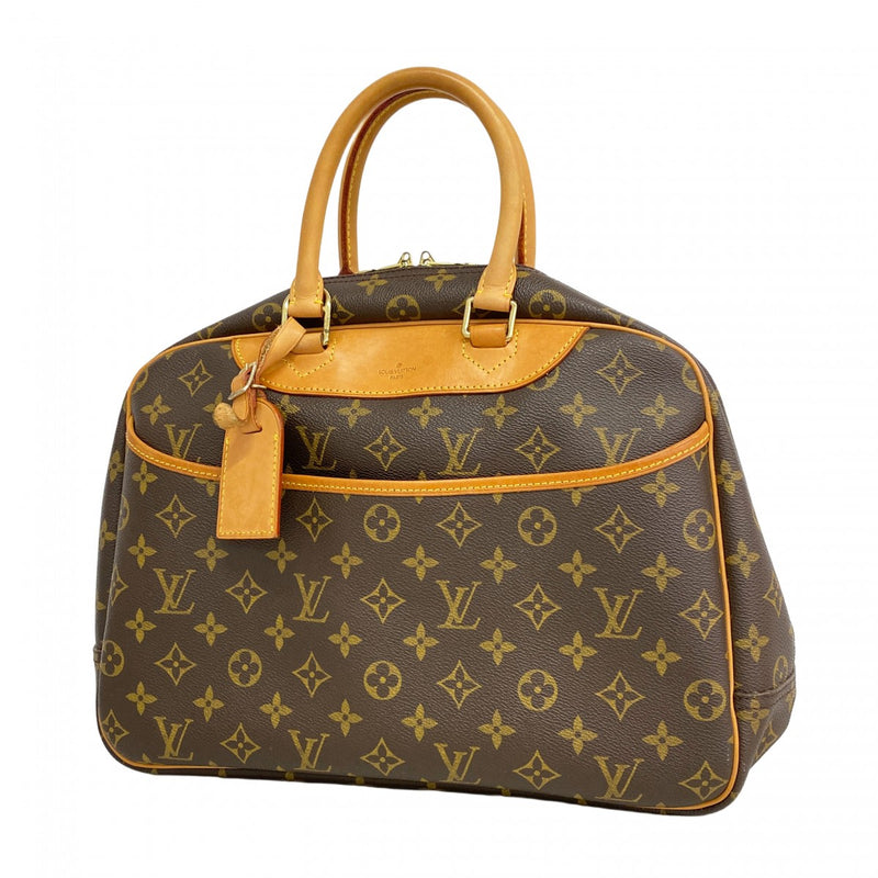 ★３日以内返品可★ LOUIS VUITTON ルイ ヴィトン M47270 モノグラム ドーヴィル ブラウン バッグ 6aa0143】ルイヴィトン ハンドバッグ モノグラム ドーヴィル M47270