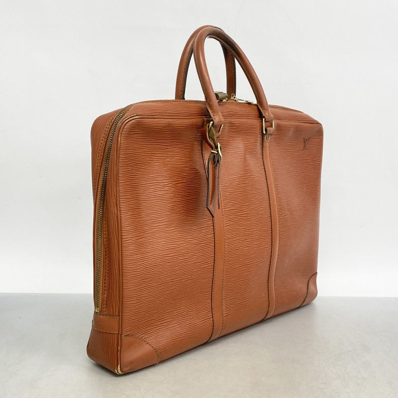 6aa0144】ルイヴィトン ビジネスバッグ エピ ポルトドキュマンヴォワ