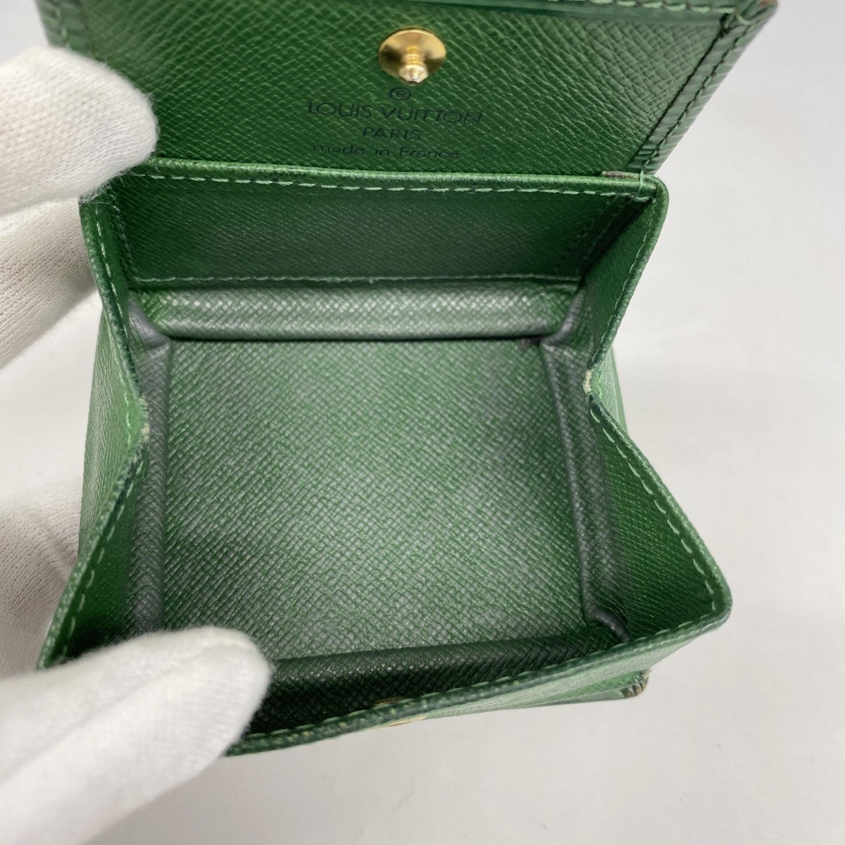 6ab0212-k】ルイヴィトン コインケース エピ ポルトモネボワット