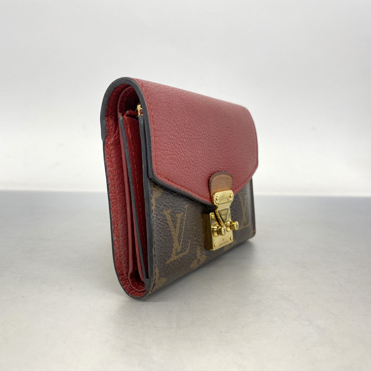 LOUIS VUITTON モノグラム ポルトフォイユ パラス コンパクト　財布 6ab0215-k】ルイヴィトン 三つ折り財布 モノグラム ポルトフォイユ