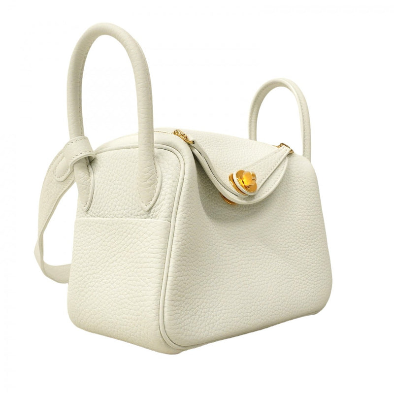6ab0670】エルメス ハンドバッグ リンディミニ トリヨンクレマンス