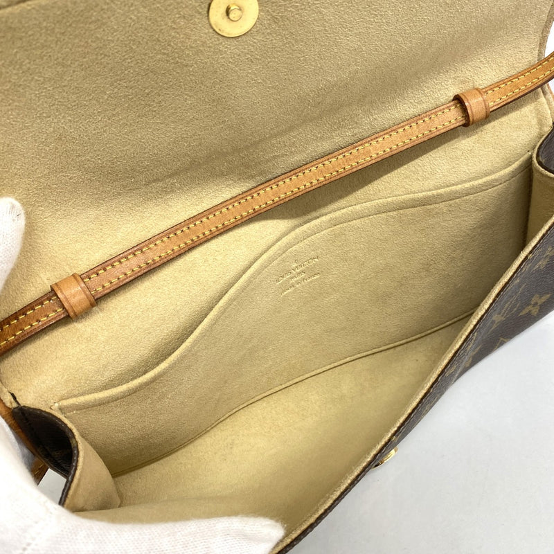 6ab0675】ルイヴィトン ショルダーバッグ モノグラム ポシェットツイン