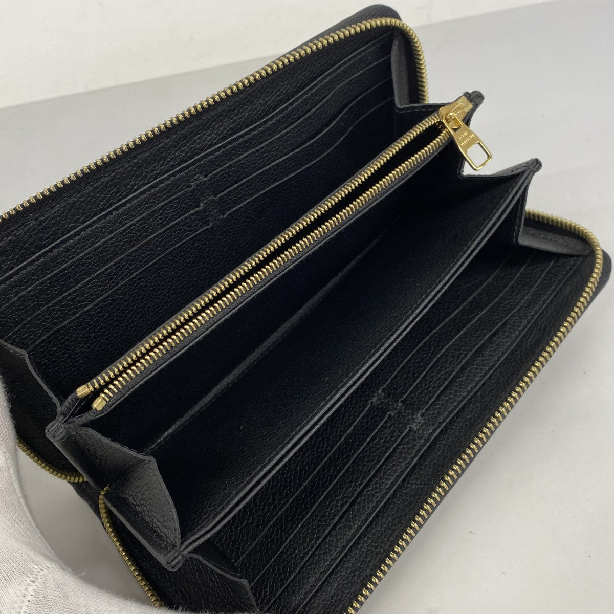 6ab0694-k】ルイヴィトン 長財布 モノグラム・アンプラント ジッピー