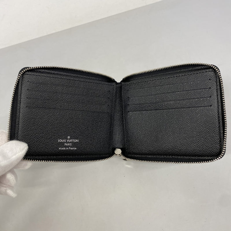 【現行モデル】ルイヴィトン ダミエ グラフィット ジッピーウォレット　黒 LOUIS VUITTON（ルイ・ヴィトン） ダミエ グラフィット ジッピー